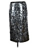 Nine West 100% Polyester Silver Formal Skirt Size M - photo 2
