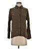 Zara Basic Brown 3/4 Sleeve Button-Down Shirt Size S - photo 1
