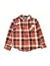 Mick Mack Ltd Plaid Orange Long Sleeve Button-Down Shirt 18-24 MO / 24 MO - photo 1