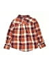Mick Mack Ltd Plaid Orange Long Sleeve Button-Down Shirt 18-24 MO / 24 MO - photo 2