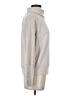 Evereve Silver Turtleneck Sweater Size S - photo 4