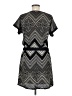 Love 21 100% Polyester Chevron-herringbone Black Casual Dress Size M - photo 2