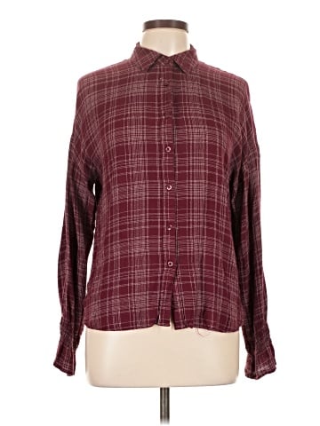 E&M Collection Long Sleeve Button-Down Shirt (view 1)