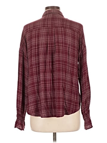 E&M Collection Long Sleeve Button-Down Shirt (view 2)