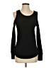 Sweet Romeo Black Long Sleeve Top Size S - photo 1
