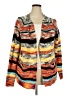 Unbranded 100% Polyester Orange Cardigan Size XXL - photo 1