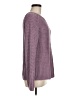 IZOD Tweed Purple Pullover Sweater Size M - photo 4