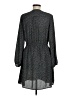 Gap 100% Polyester Polka Dots Gray Casual Dress Size M - photo 2