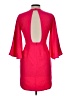 Sugar Lips 100% Polyester Red Pink Cocktail Dress Size L (estimated) - photo 2