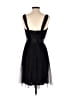 White by Vera Wang 100% Polyester Black Cocktail Dress Size 2 - photo 2