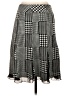 Sunny Leigh Houndstooth Black Casual Skirt Size 4 - photo 2