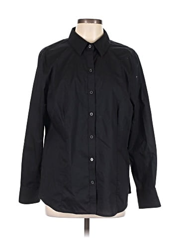 Liz Claiborne Long Sleeve Button-Down Shirt (view 1)