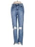 L'Agence Hearts Blue Jeans Size 24 waist - photo 1
