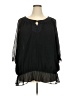 Liz & Me 100% Polyester Black 3/4 Sleeve Blouse Size 3X - photo 1