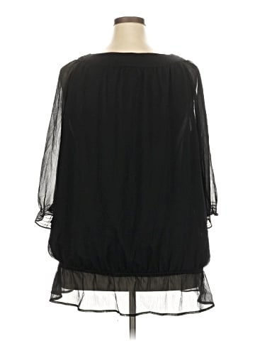 Liz & Me 3/4 Sleeve Blouse (view 2)