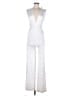 Galvan Solid White Jumpsuit Size EU 36 / US 6 - photo 1