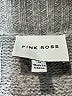 Pink Rose Gray Pullover Sweater Size M - photo 7