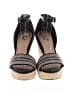 BLEECKER & BOND Black Wedges Size 6 - photo 2