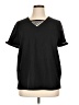 Blair Black Short Sleeve Top Size XL - photo 1