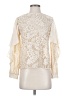 Jealous Tomato Ivory Long Sleeve Blouse Size S - photo 1