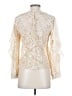 Jealous Tomato Ivory Long Sleeve Blouse Size S - photo 2