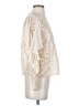 Jealous Tomato Ivory Long Sleeve Blouse Size S - photo 4