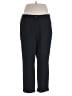 Worthington Solid Black Casual Pants Size 16 - photo 1