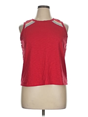 Evereve Sleeveless T-Shirt (view 1)