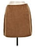 Mystree Solid Brown Tan Casual Skirt Size M - photo 2