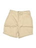 Assorted Brands 100% Polyester Solid Tan Khaki Shorts Size 120 cm / US 6X - photo 1