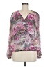 Bellatrix 100% Polyester Pink 3/4 Sleeve Blouse Size M - photo 1