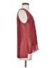 1.State 100% Polyester Burgundy Sleeveless Blouse Size S - photo 4
