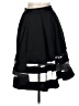 Express 100% Polyester Graphic Black Formal Skirt Size M (estimated) - photo 2
