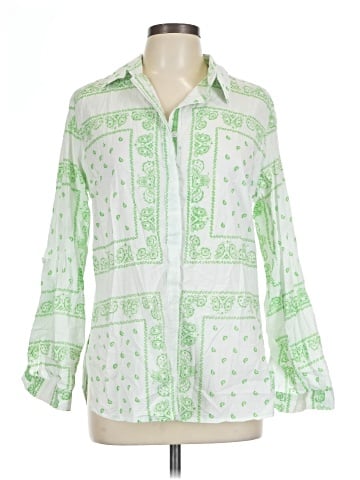 Magazine 3/4 Sleeve Blouse (view 1)