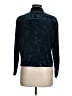 Something Navy Teal Long Sleeve Blouse Size M - photo 2