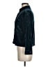 Something Navy Teal Long Sleeve Blouse Size M - photo 5