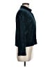 Something Navy Teal Long Sleeve Blouse Size M - photo 4
