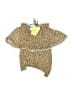 Bardot Junior 100% Polyester Animal Print Gold Short Sleeve Outfit Size 12-18 mo - photo 2