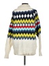 Aerie Chevron-herringbone Ivory Pullover Sweater Size S - photo 2