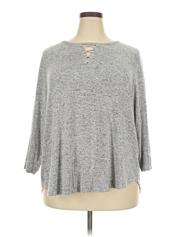 Bobeau 3/4 Sleeve Top (view 1)