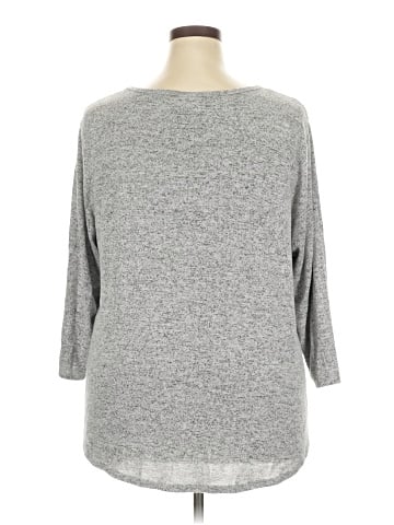 Bobeau 3/4 Sleeve Top (view 2)