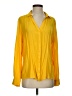 Unbranded Color Block Yellow Long Sleeve Blouse Size S (estimated) - photo 1