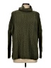 Joseph A. 100% Acrylic Green Turtleneck Sweater Size M - photo 1