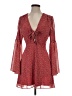 VICI 100% Polyester Hearts Red Cocktail Dress Size XS - photo 1