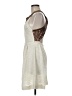Just Fab Tweed Ivory Cocktail Dress Size M - photo 5