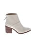 Nisolo 100% Leather Solid Ivory Ankle Boots Size 5 - photo 1