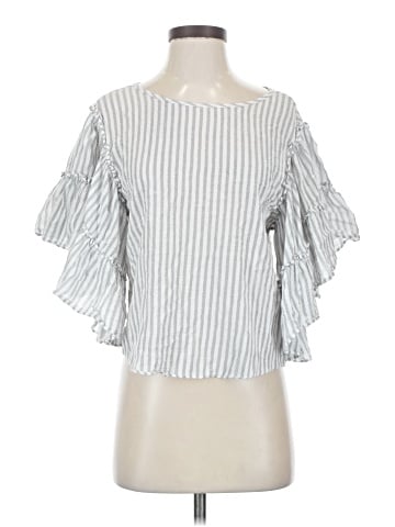 Eri + Ali 3/4 Sleeve Blouse (view 1)