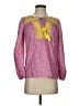 J.Crew 100% Cotton Pink Long Sleeve Blouse Size XXS - photo 1