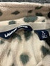 Lands' End 100% Polyester Animal Print Tan Turtleneck Sweater Size 6 - 8 - photo 7