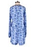 Lilly Pulitzer 100% Polyester Chevron-herringbone Blue Romper Size XS - photo 2